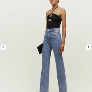 Reformation Brynn High Rise Wide Leg Jeans